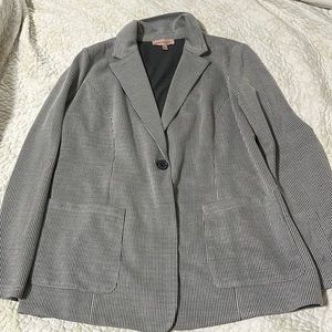 Philosophy black and white XL a blazer